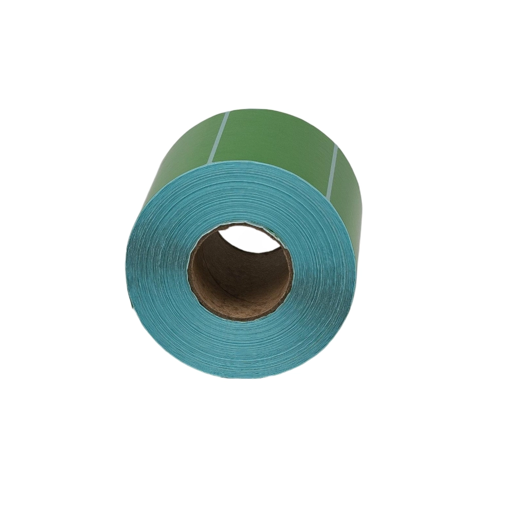 لەیبڵی لەزگەی گەرمی راستەوخۆی سەوز قەبارەی ئاسایی