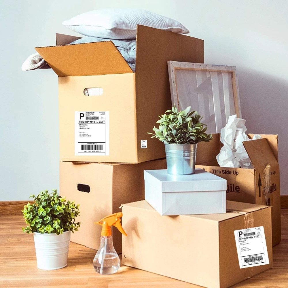 A6 لەیبڵی کاغەزی گەرمی راستەوخۆ لکێندراو